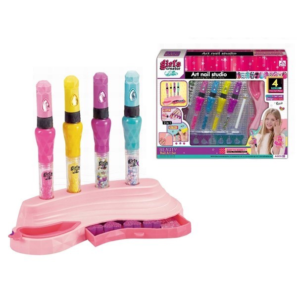 Set de Manicuría con Cuentas para decorar uñas
