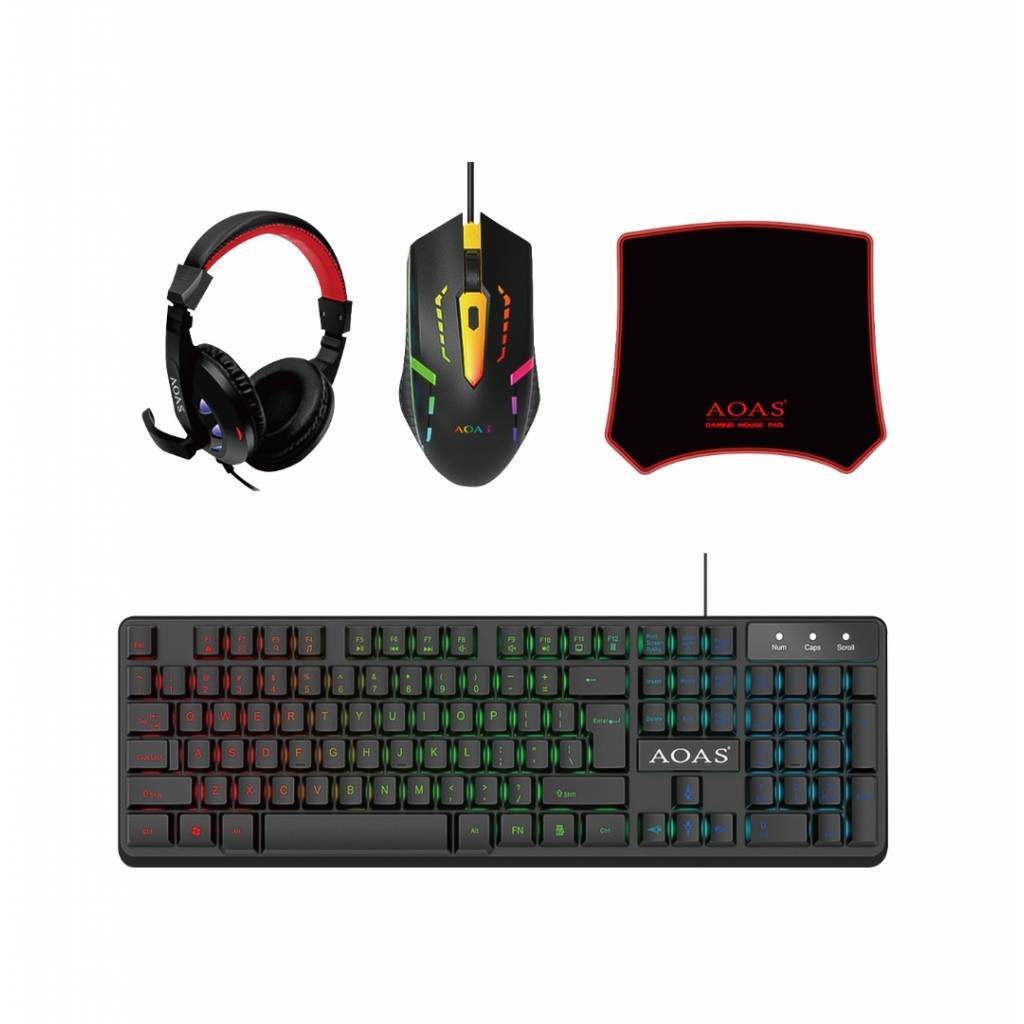 Combo Gamer RGB
