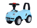 Buggy infantil celeste con bocina
