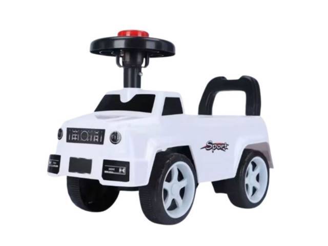 Buggy infantil con bocina 46x21x32. Blanco