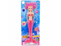 Muñeca sirena rosada 34cm
