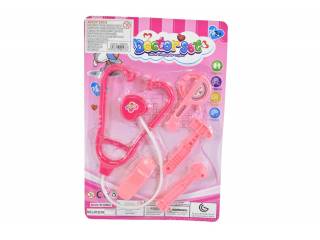 Set juego de doctor rosado 32 x 21 cm