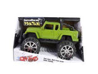 Camioneta verde a fricción 27x17x17cm.