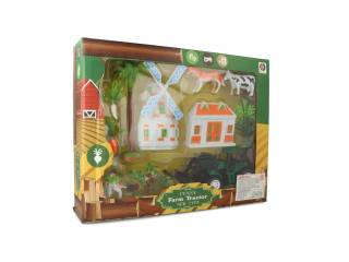 Juego infantil de granja 27 x 28 x 7 cm