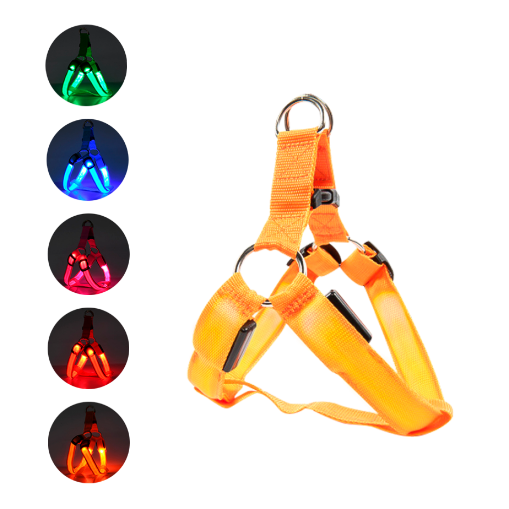 Pechera para Mascota con Luz Led