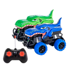 Auto Monster Truck Tiburón a Control Remoto