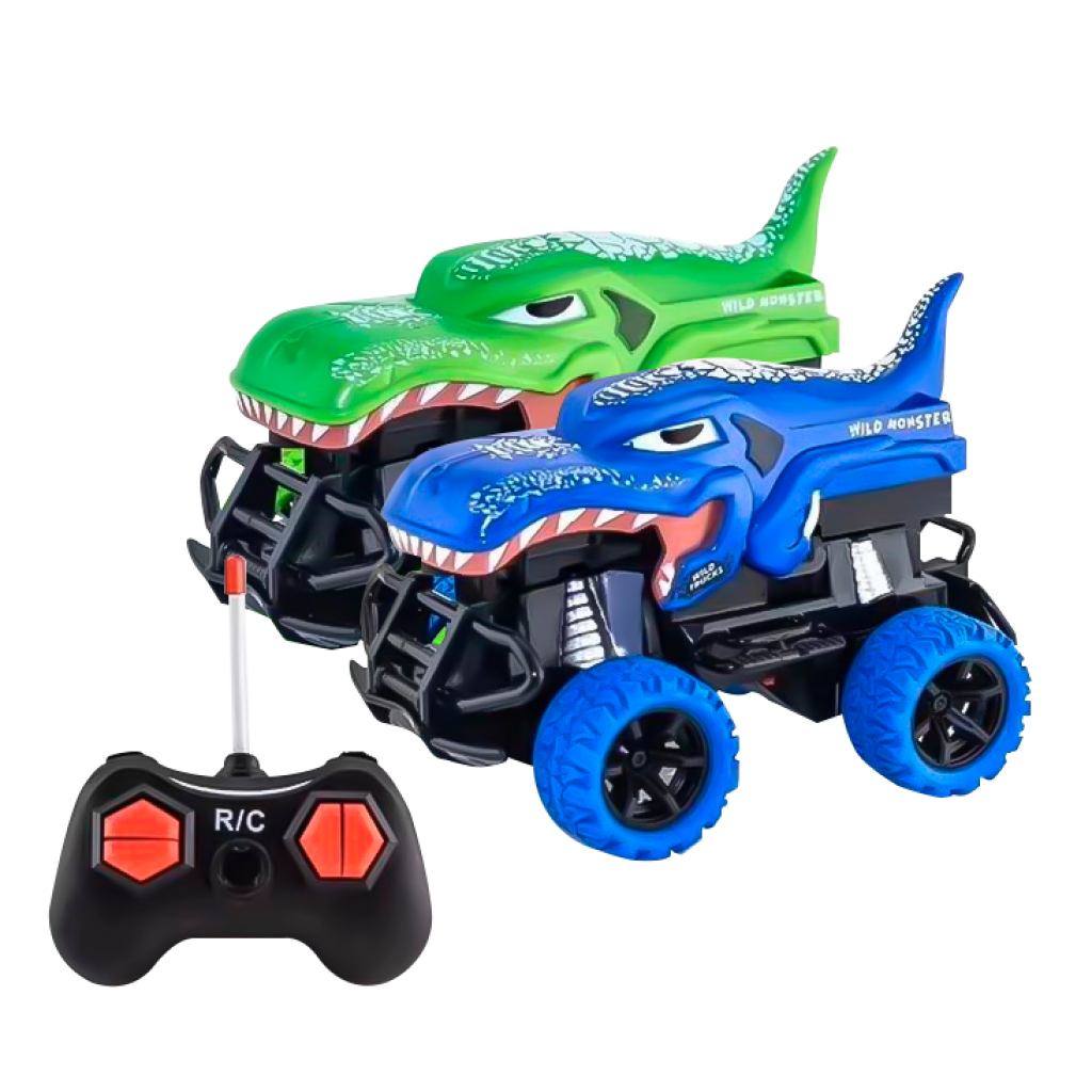 Auto Monster Truck Tiburón a Control Remoto