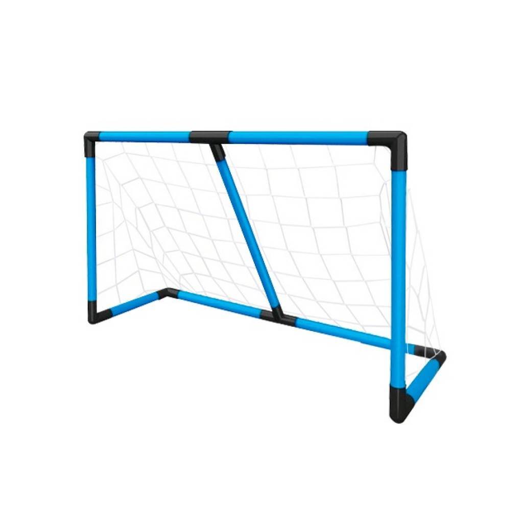 Arco de fútbol infantil con pelota e inflador