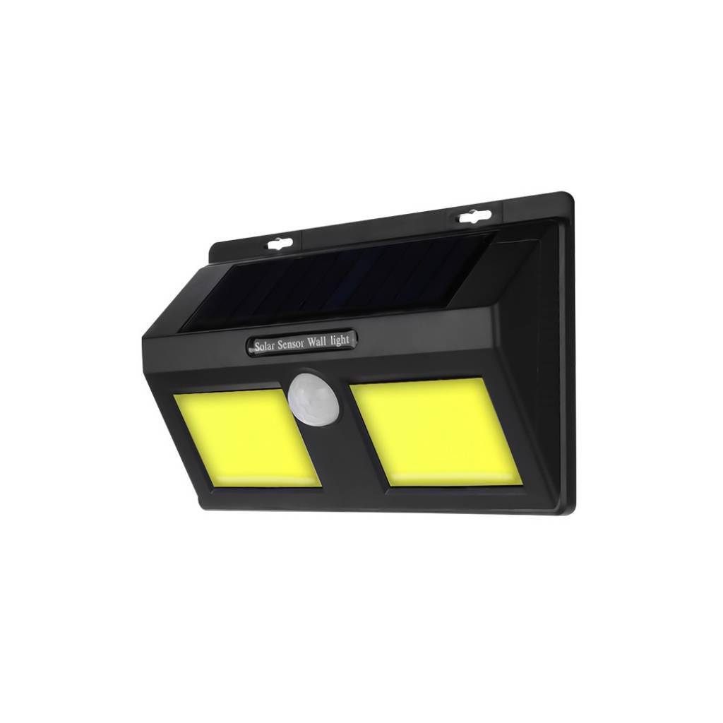 Luz LED Exterior Solar Doble con Sensor de Movimiento