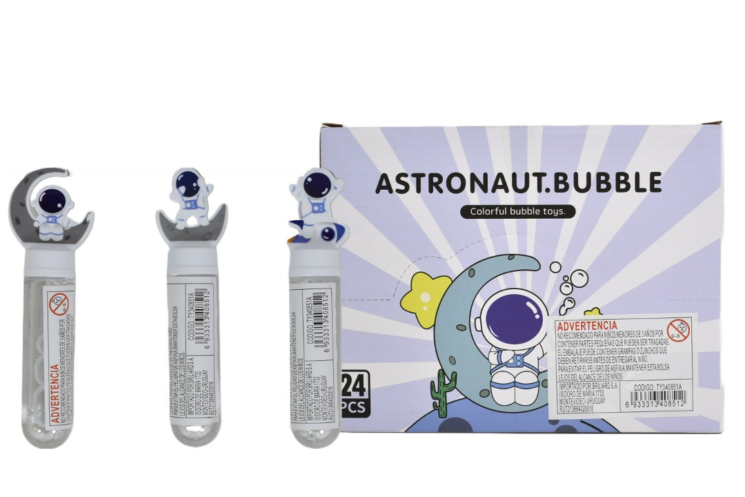 Burbujero diseño astronauta 13cm