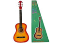 Guitarra 97x34.5cm. Naranja