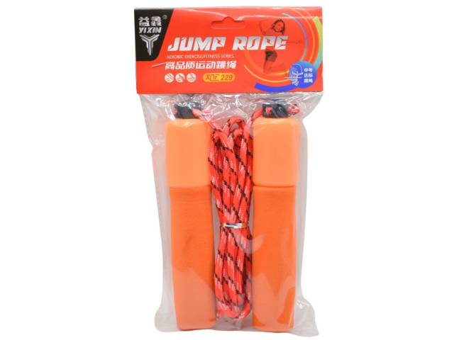 Cuerda de saltar con contador 2.8mts. Naranja