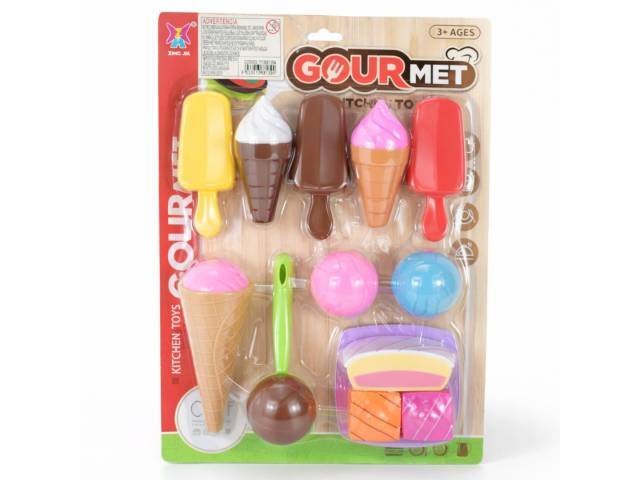 Set juego de helados