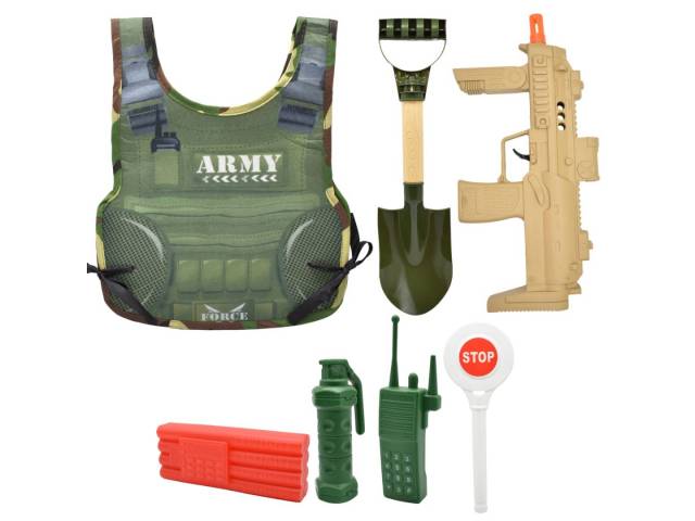 Set de militar con accesorios 7pcs.